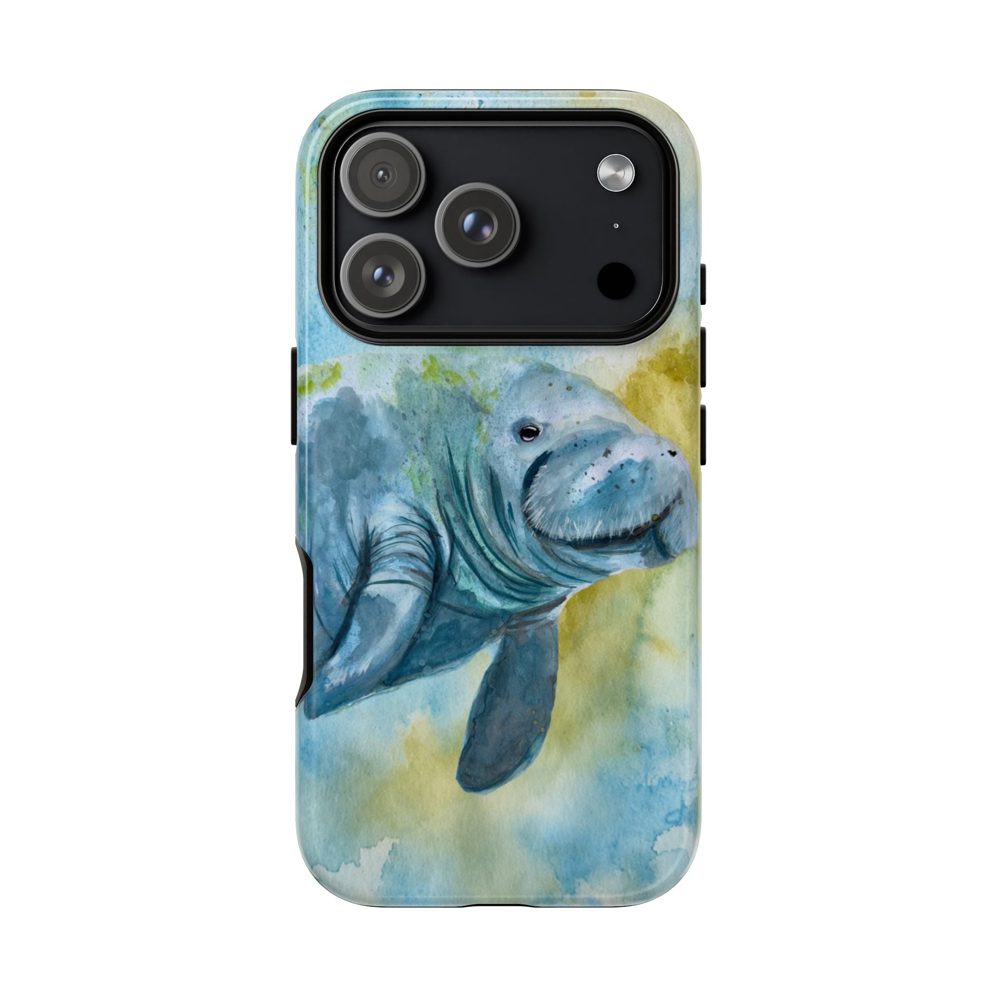 The Manatee | Watercolor Protective Phone Case
