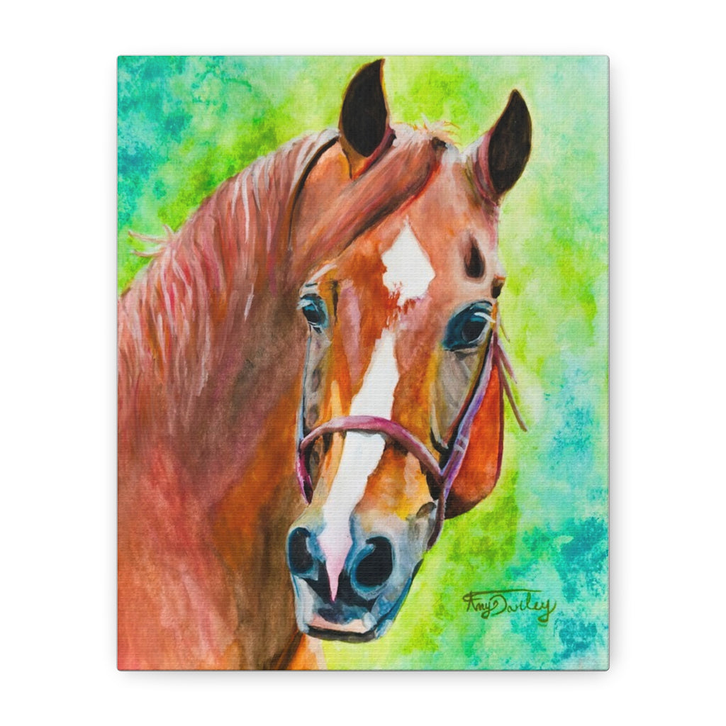 Chestnut Horse | Canvas Print