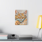 The Sleepy Cat | Canvas Print
