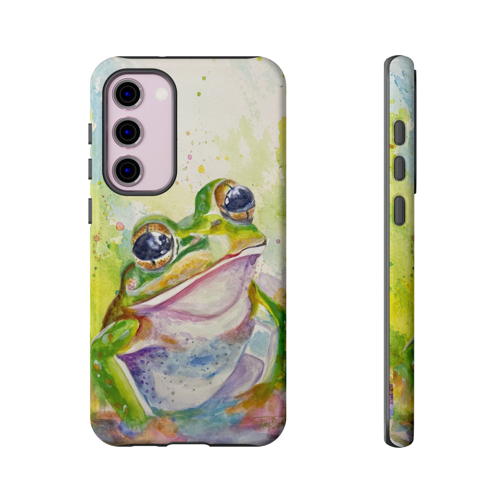 The Frog | Watercolor Protective Phone Case