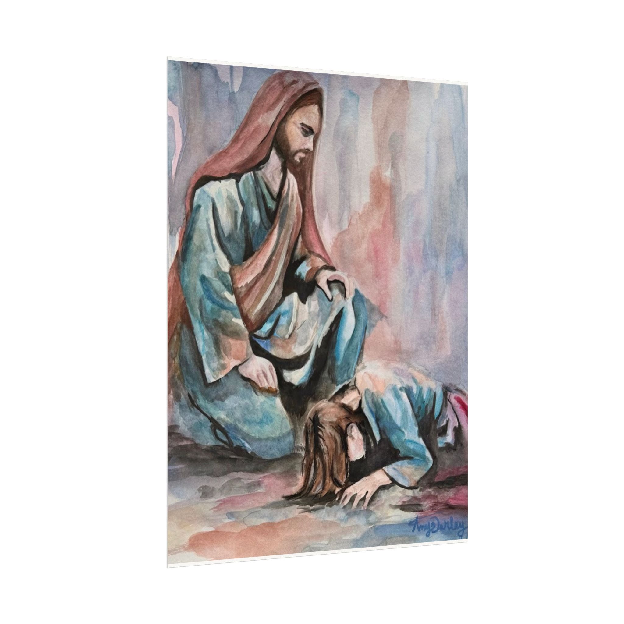 Copy of Still, He Stands | Textured Matte Wall Art