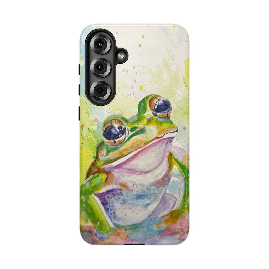 The Frog | Watercolor Protective Phone Case
