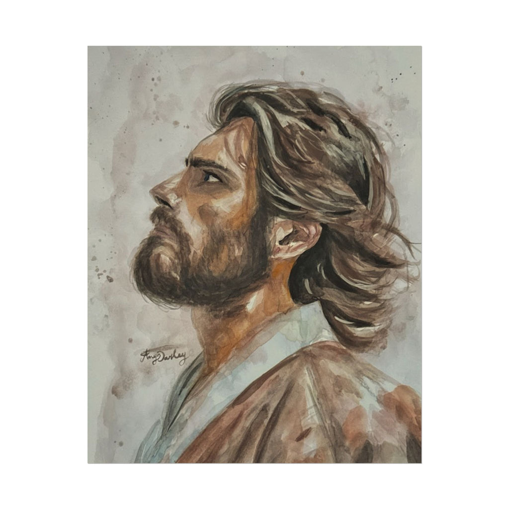 Copy of Copy of Copy of Still, He Stands | Textured Matte Wall Art