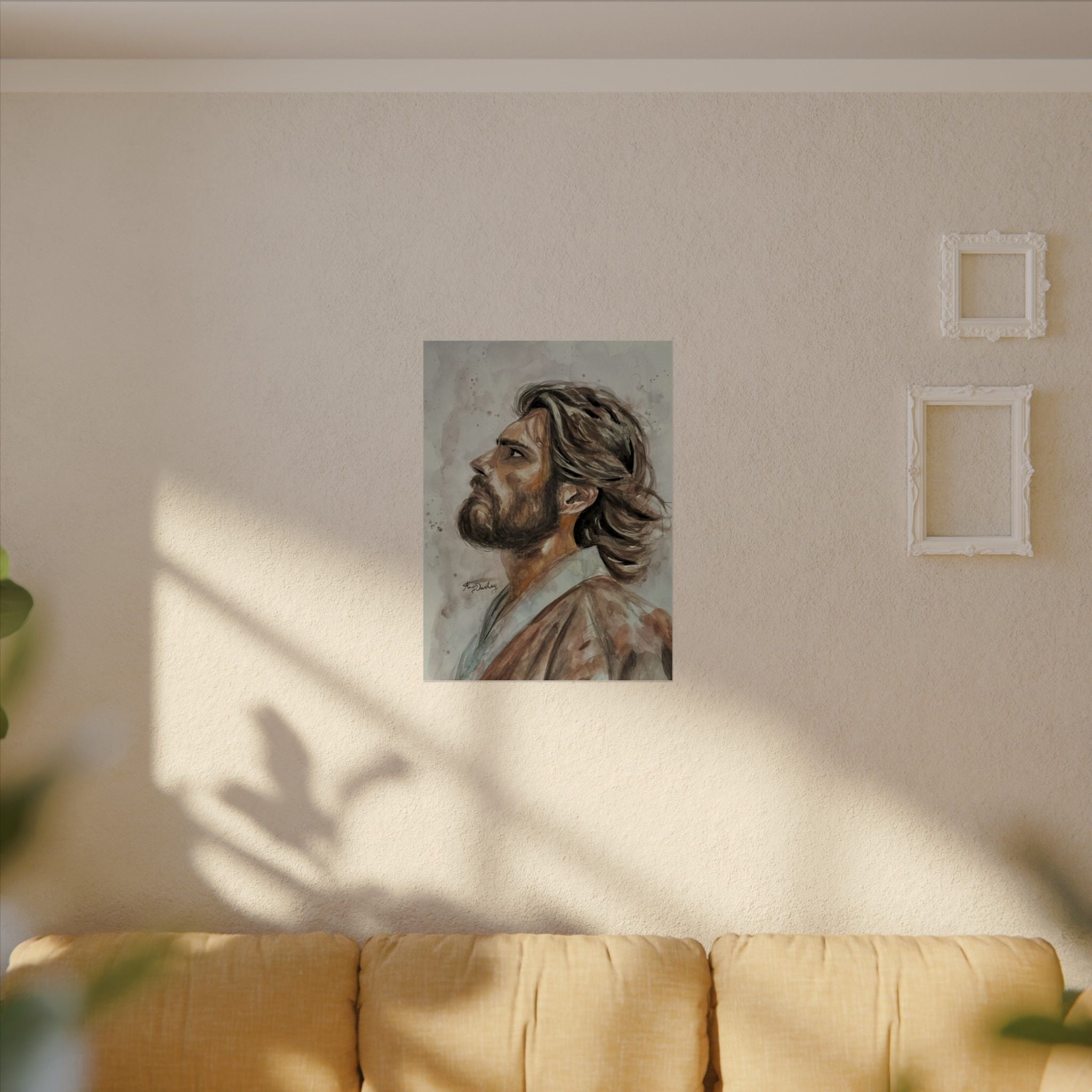 Copy of Copy of Copy of Still, He Stands | Textured Matte Wall Art