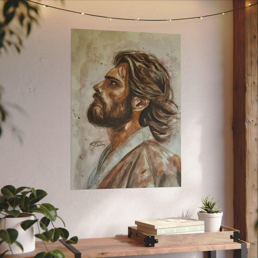Copy of Copy of Copy of Still, He Stands | Textured Matte Wall Art