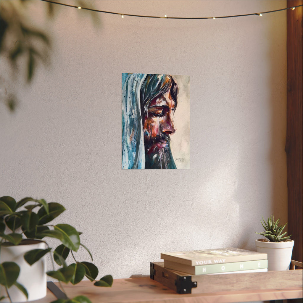 Peace, Be Still | Textured Matte Wall Art