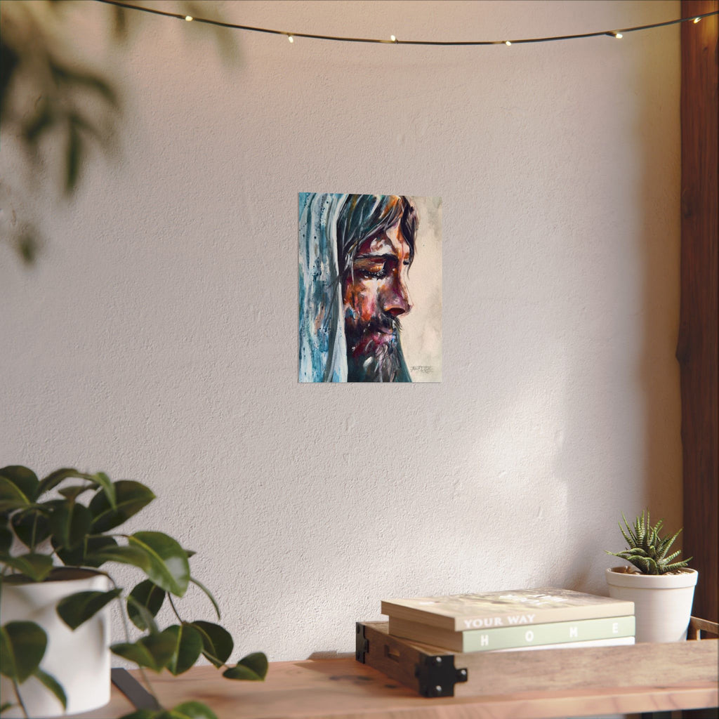 Peace, Be Still | Textured Matte Wall Art