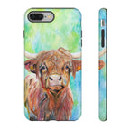 Highland Cow | Watercolor Protective Phone Case