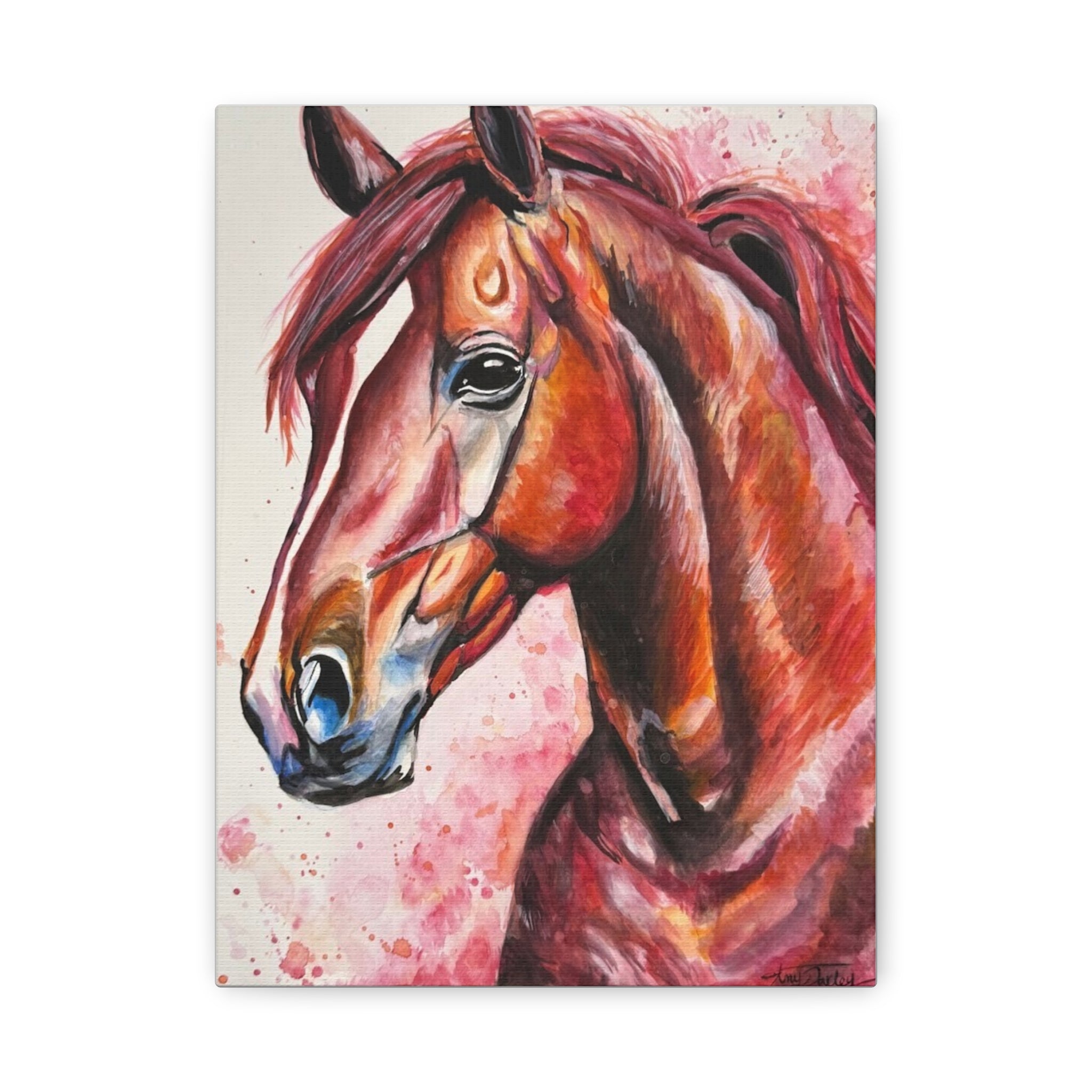 Red Horse | Canvas Print