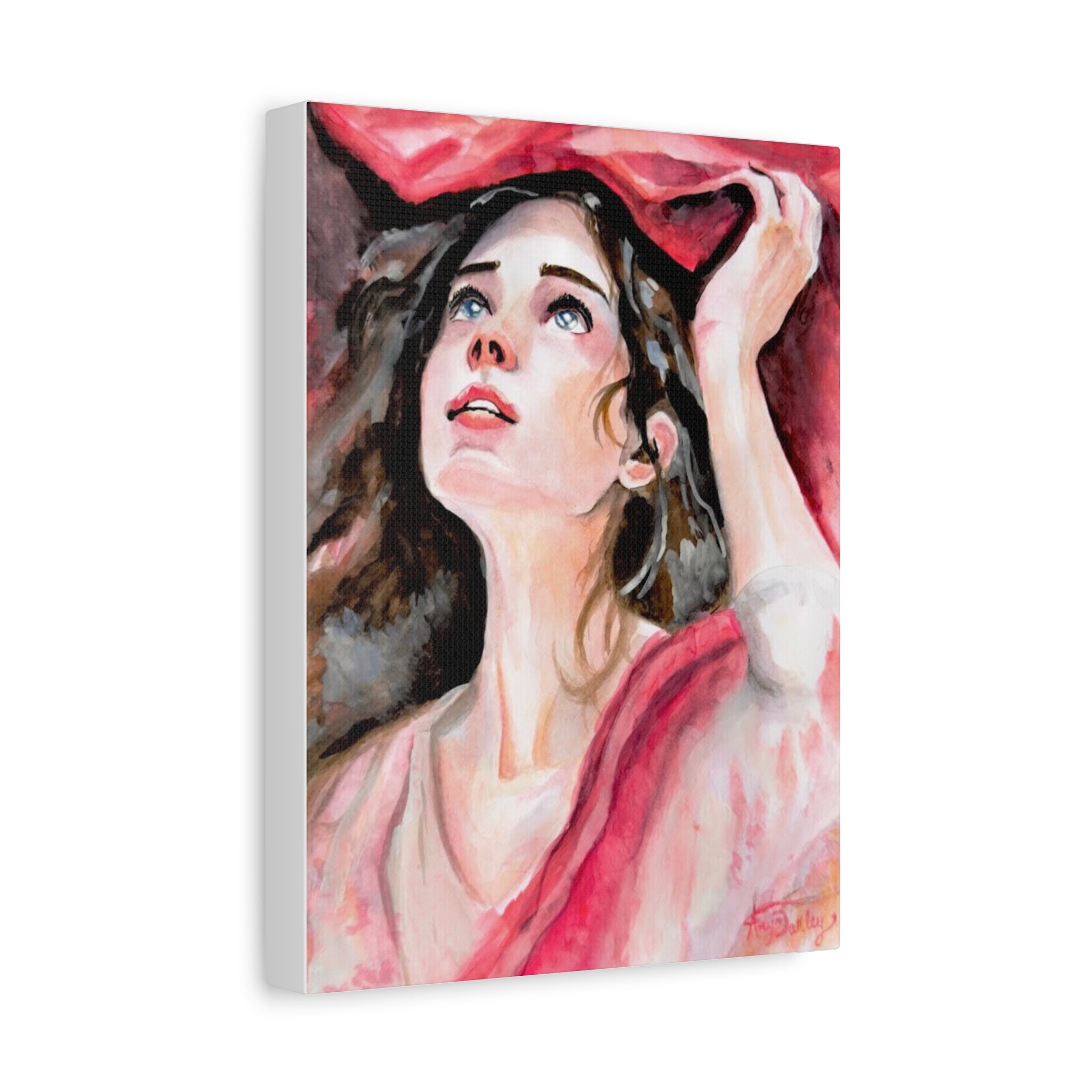 Red Veil | Canvas Print