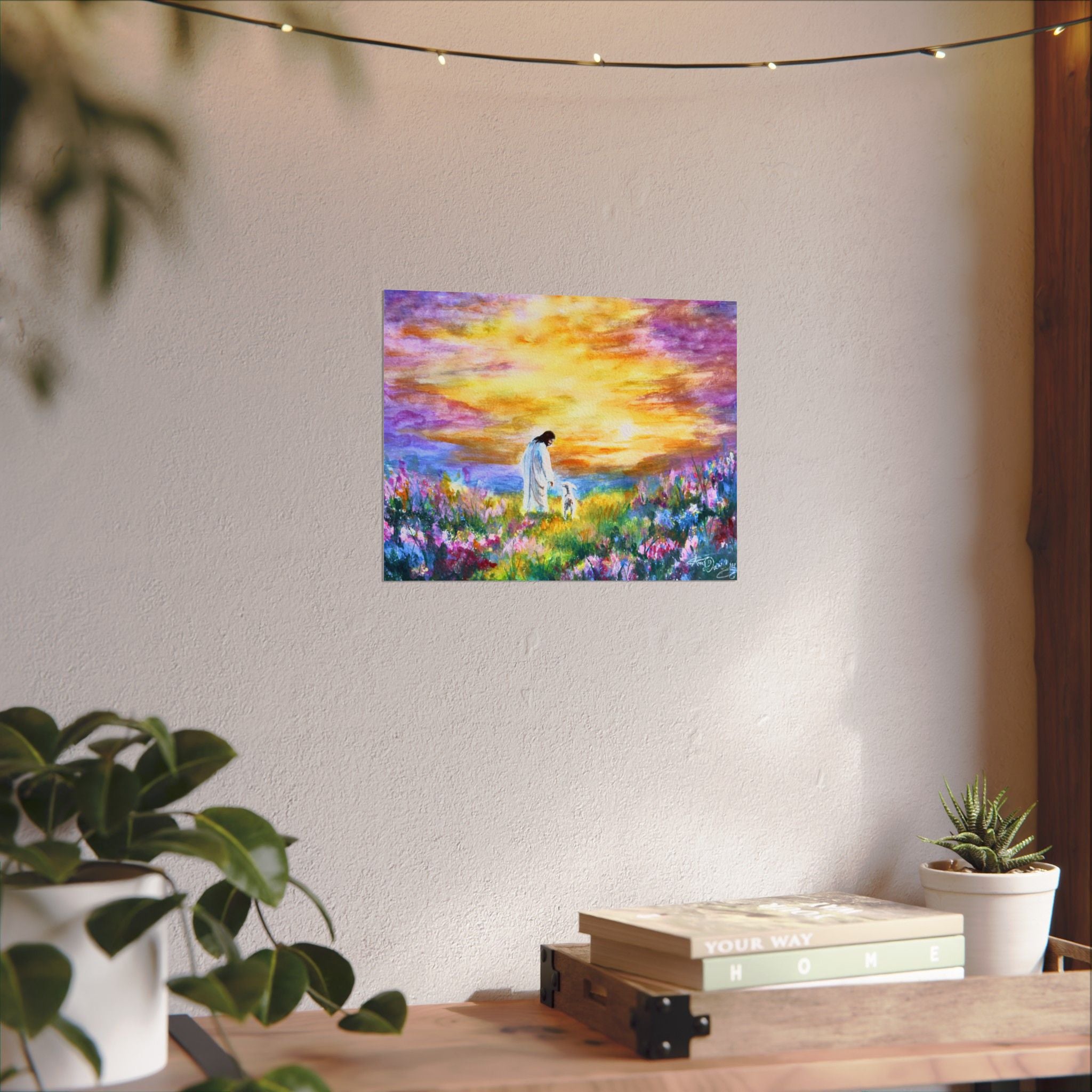 Homeward Bound | Textured Matte Inspirational Wall Art