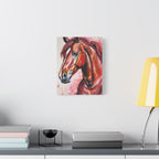 The Red Horse | Canvas Print