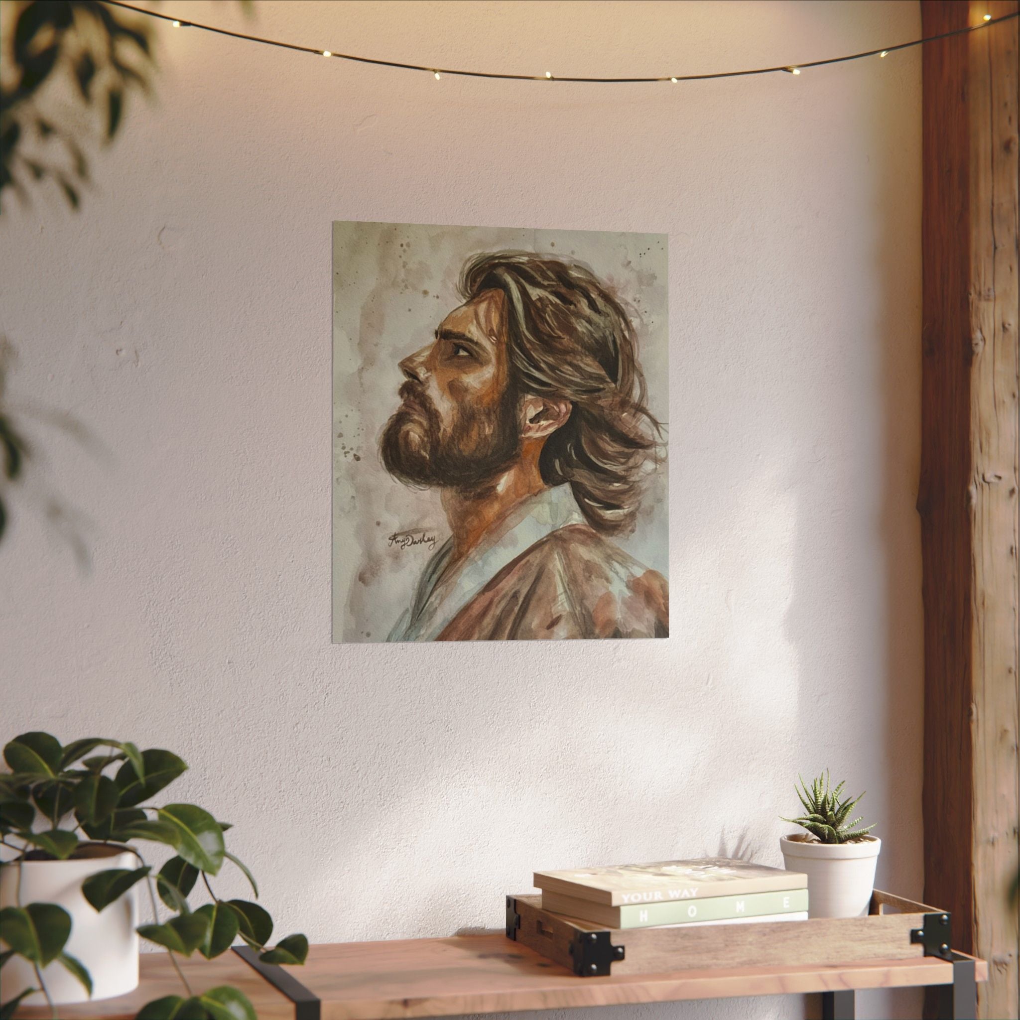 Copy of Copy of Copy of Still, He Stands | Textured Matte Wall Art