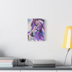 Purple Horse | Canvas Print
