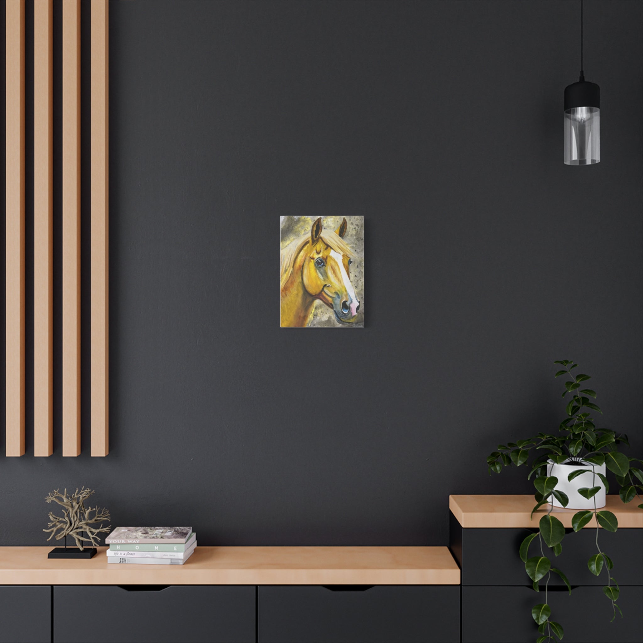 Golden Horse | Canvas Print