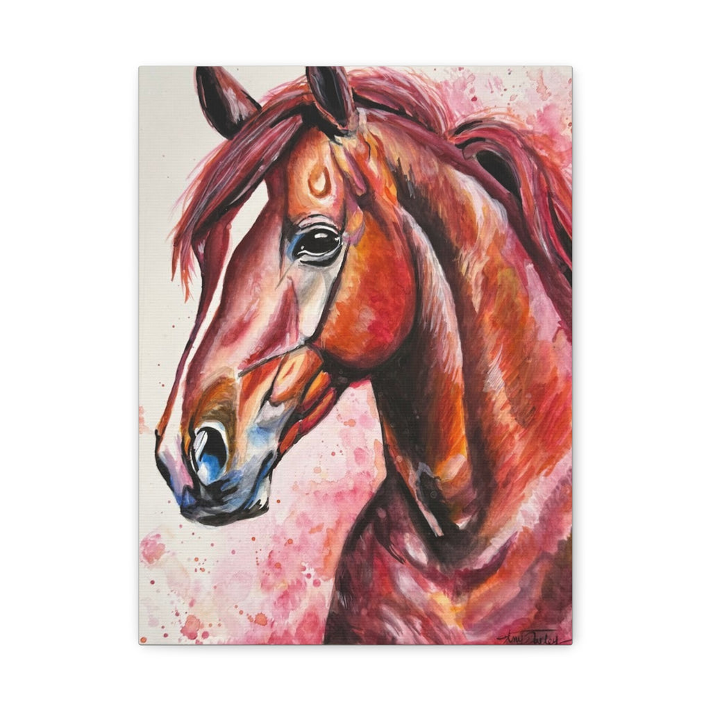 Red Horse | Canvas Print