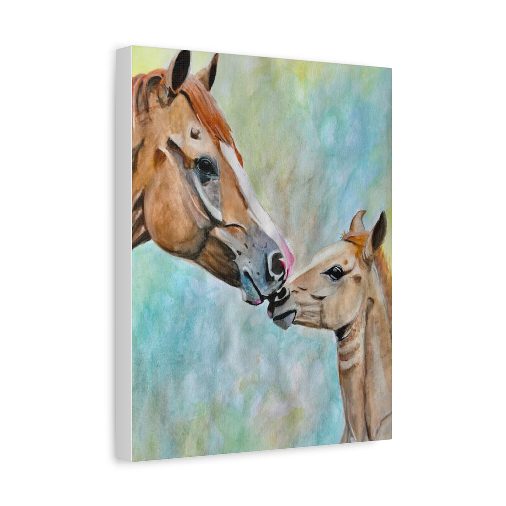 Mare and Foal | Canvas Print