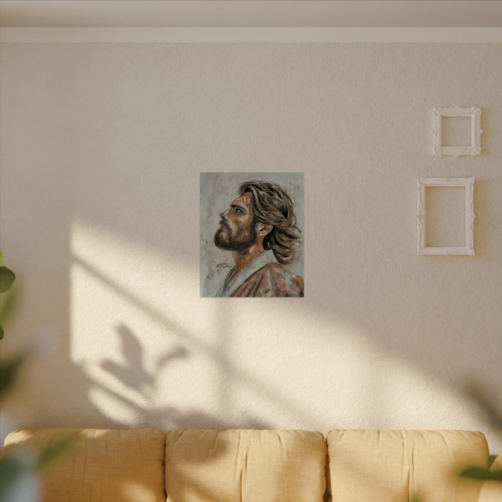 Copy of Copy of Copy of Still, He Stands | Textured Matte Wall Art
