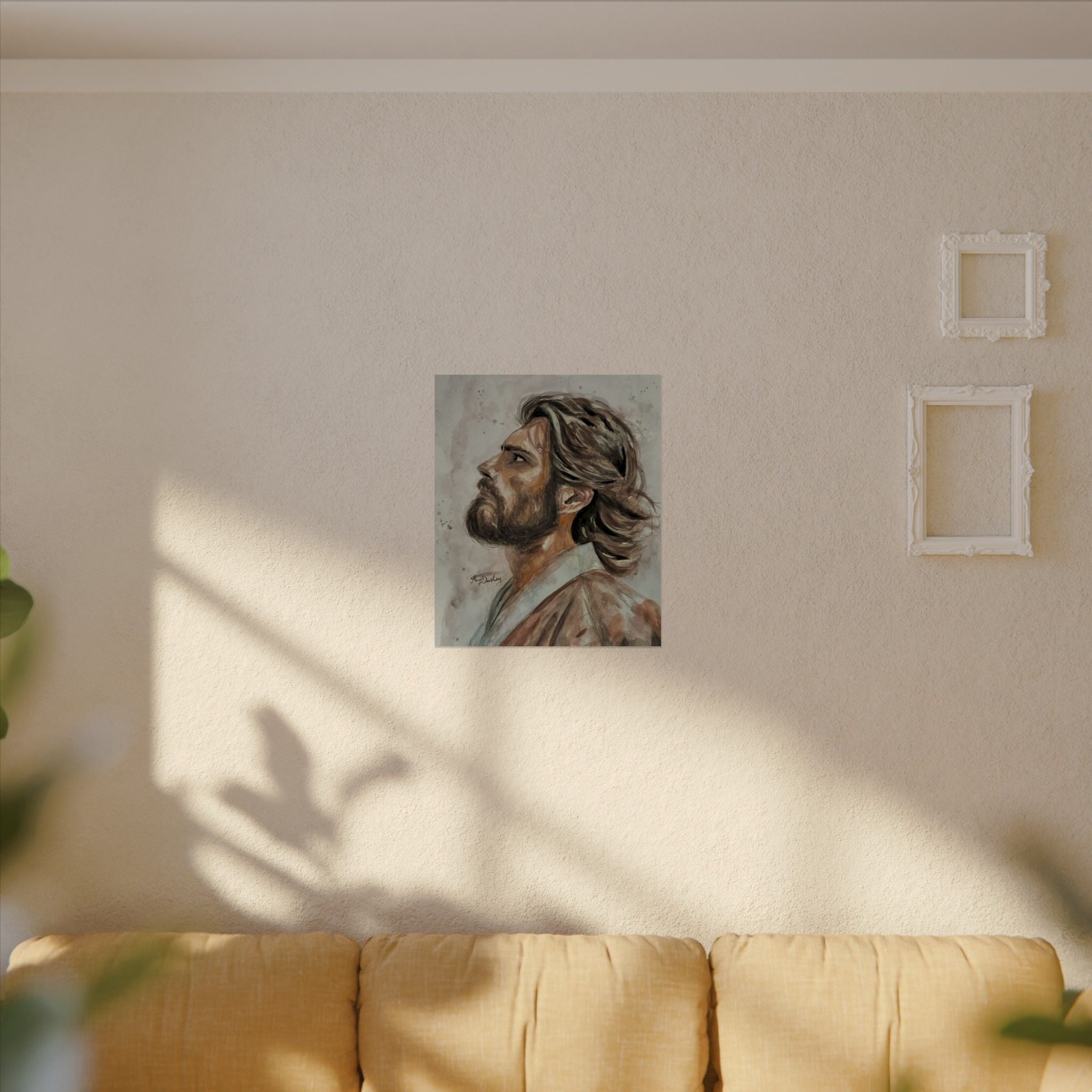 Copy of Copy of Copy of Still, He Stands | Textured Matte Wall Art