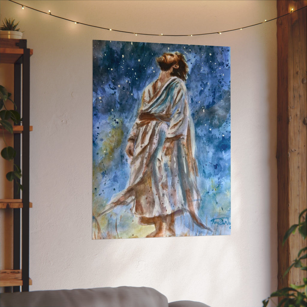 Thy Will | Textured Matte Inspirational Wall Art