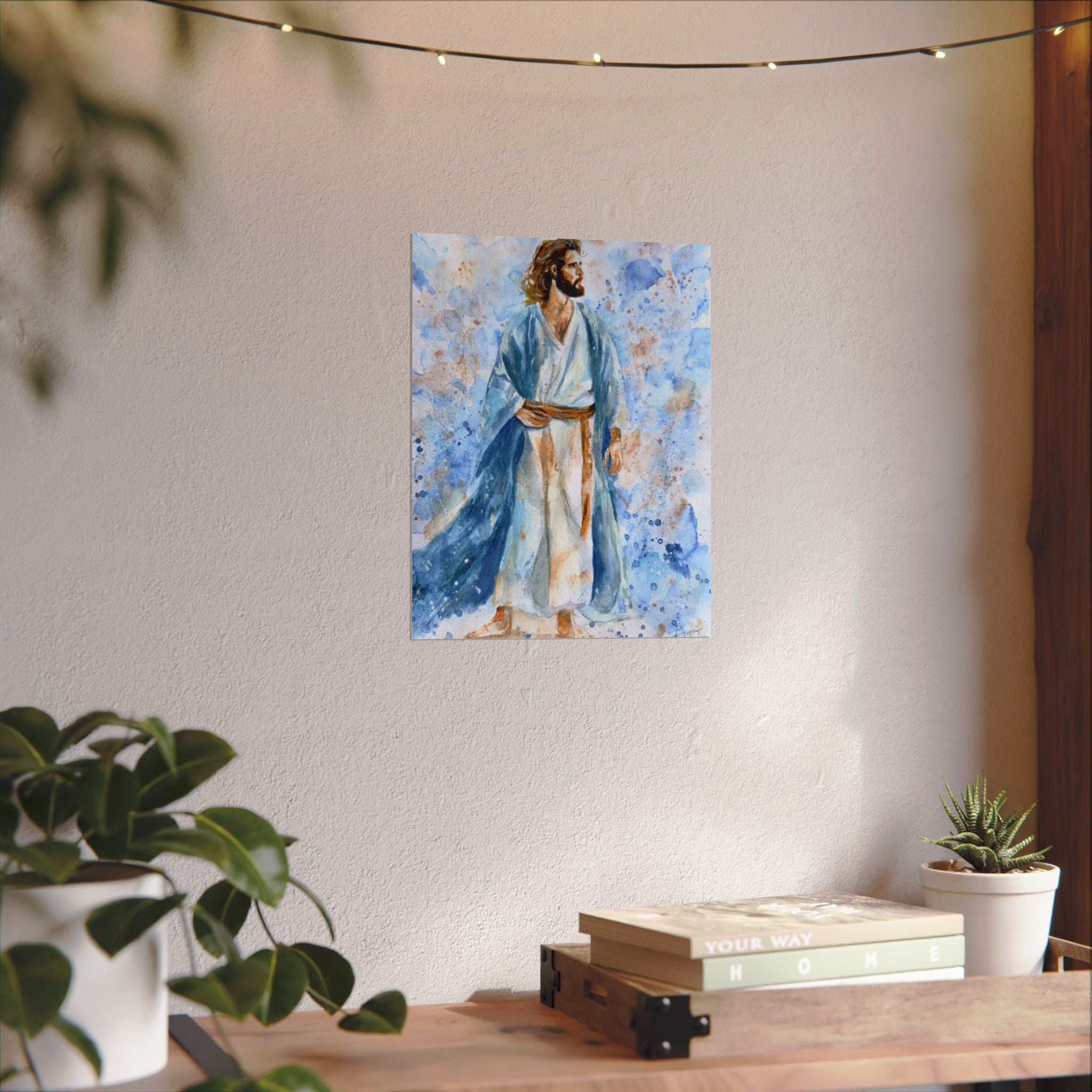 Still, He Stands | Textured Matte Wall Art