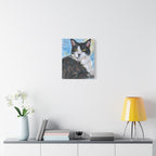 Moose the Tuxedo Cat | Canvas Print