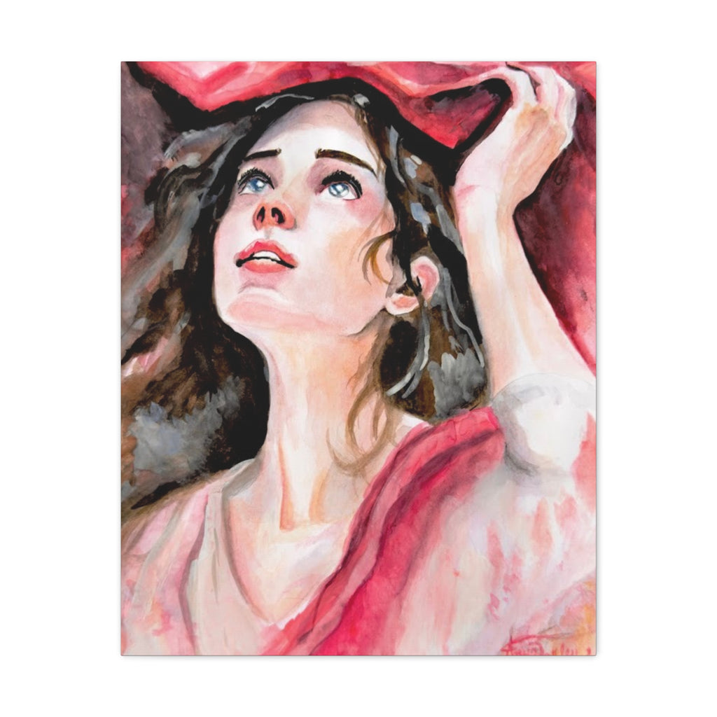 Red Veil | Canvas Print