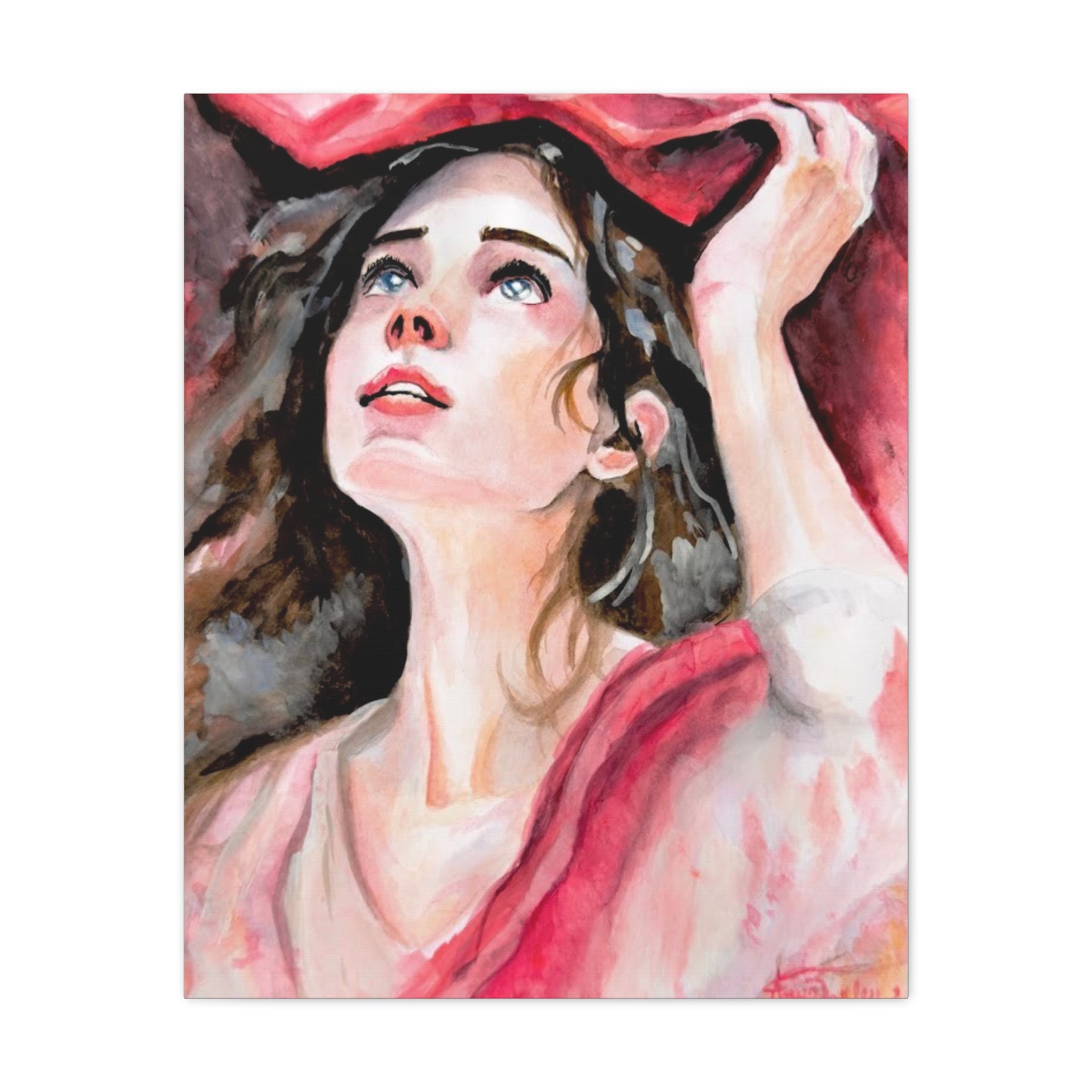 Red Veil | Canvas Print