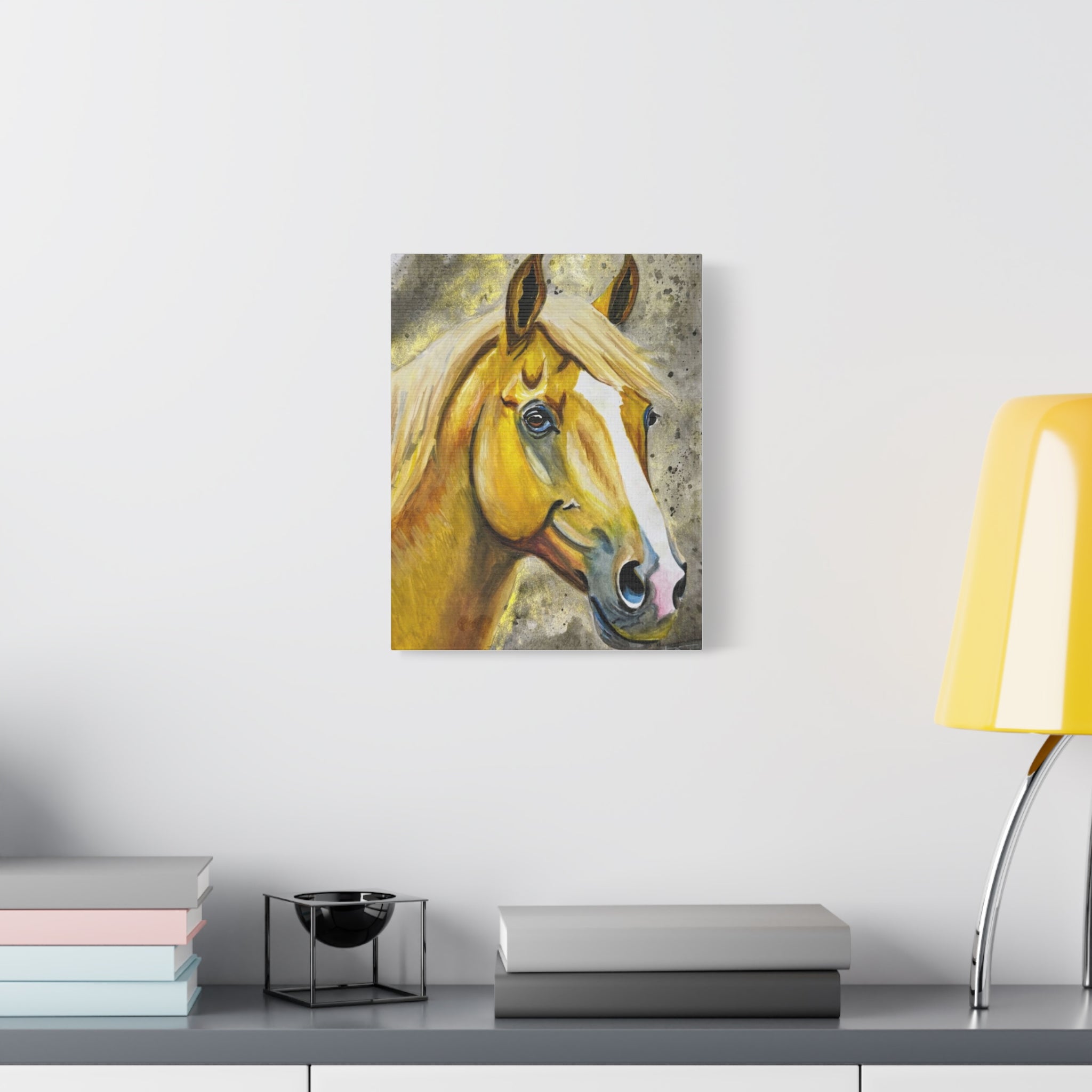 Golden Horse | Canvas Print