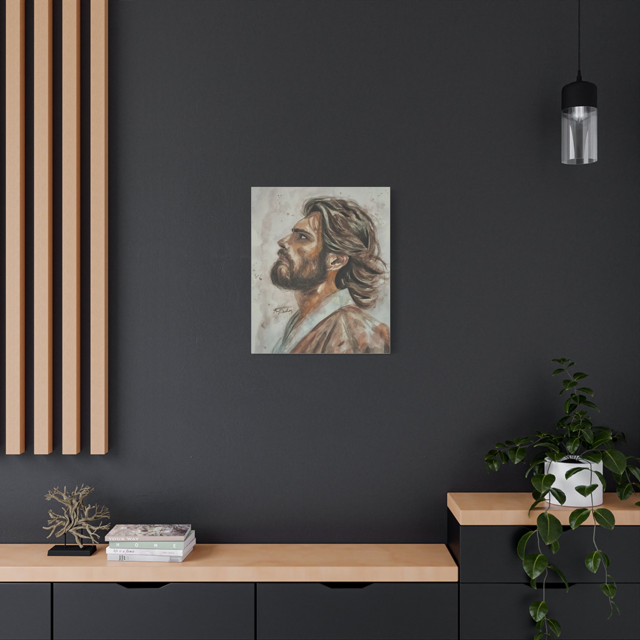The King Himself | Canvas Print