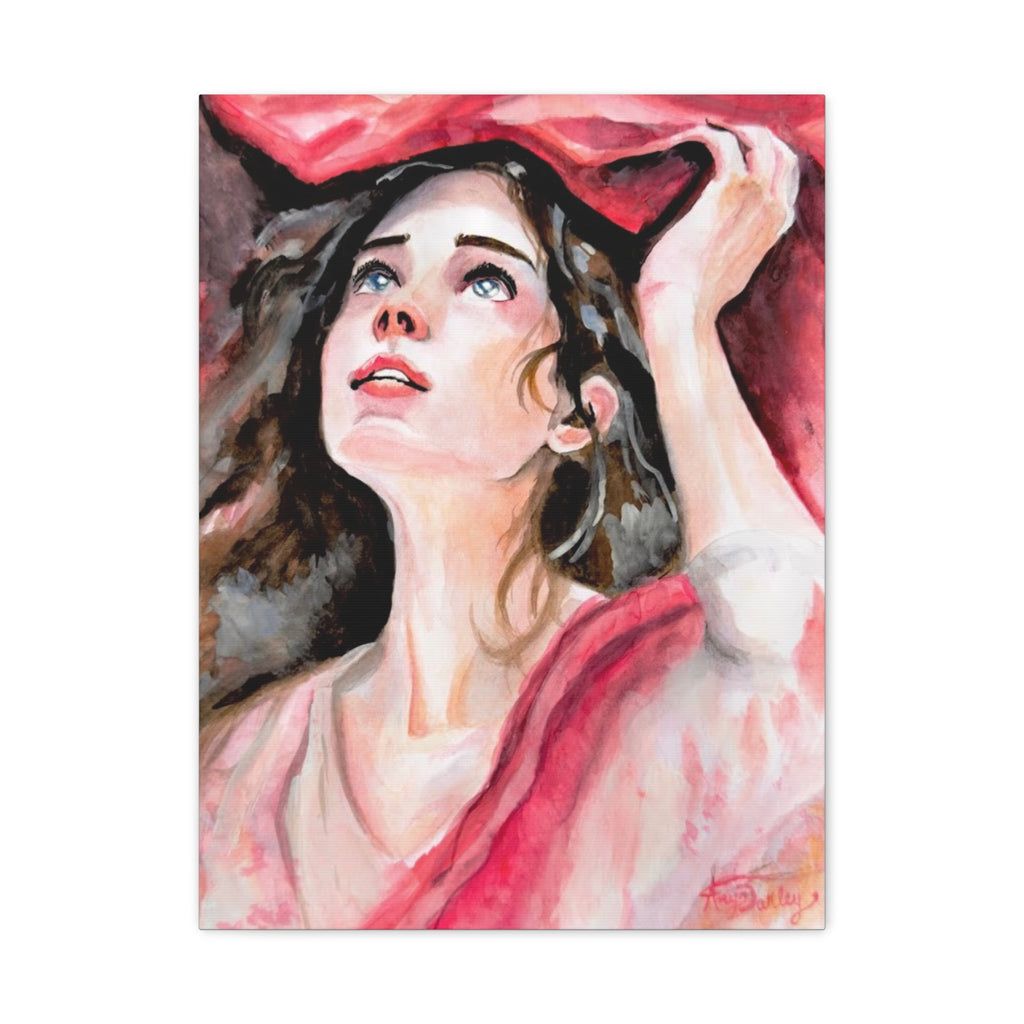 Red Veil | Canvas Print
