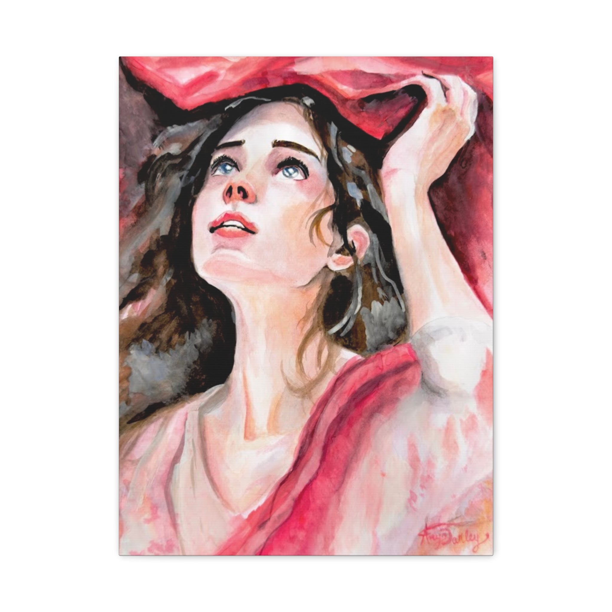 Red Veil | Canvas Print