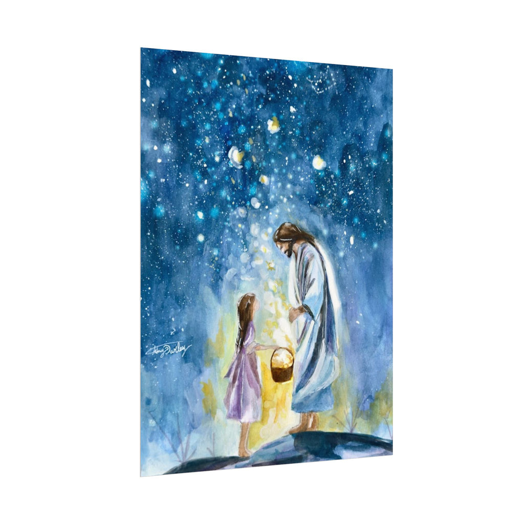 Little Light | Textured Matte Wall Art