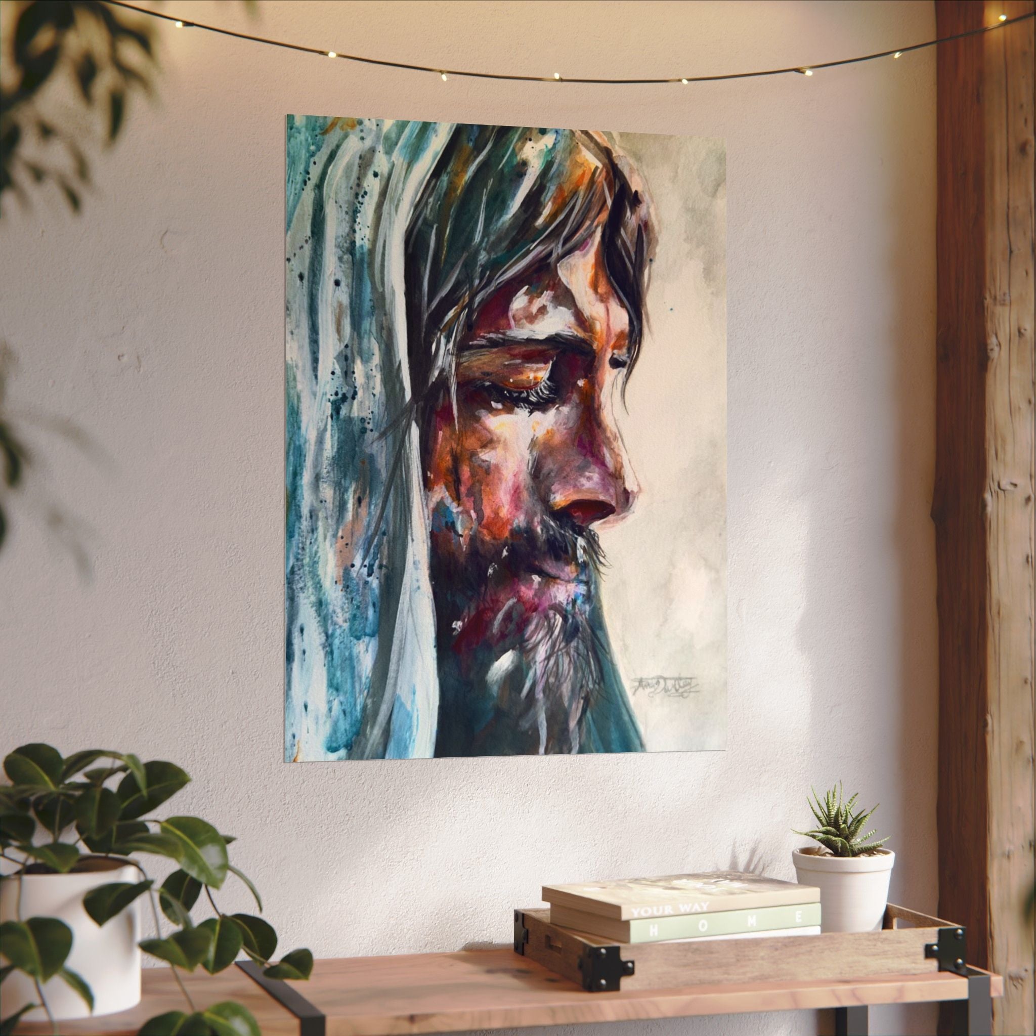 Peace, Be Still | Textured Matte Wall Art