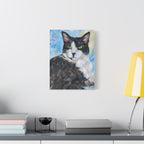 Moose the Tuxedo Cat | Canvas Print