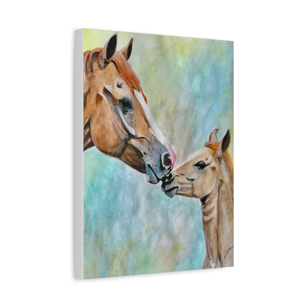 Mare and Foal | Canvas Print