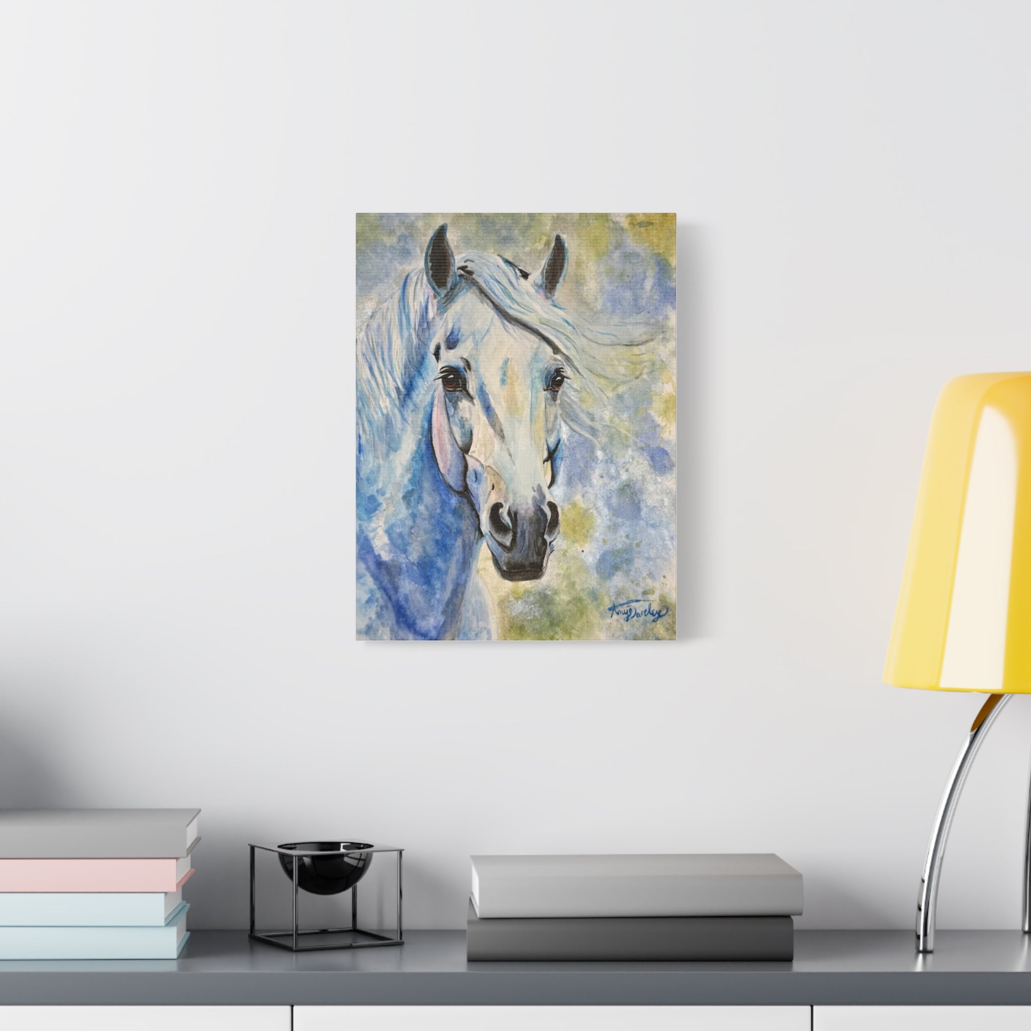The Blue Horse | Canvas Print
