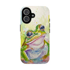 The Frog | Watercolor Protective Phone Case