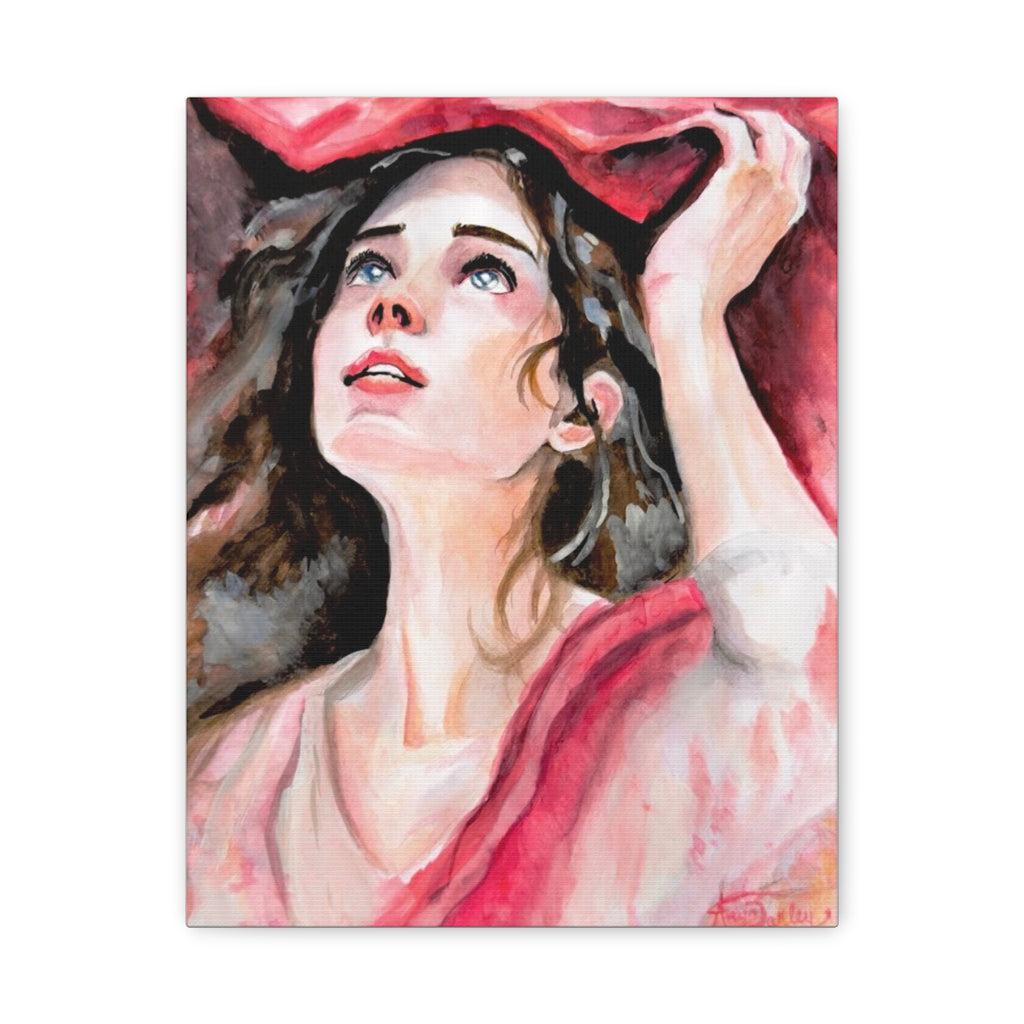 Red Veil | Canvas Print