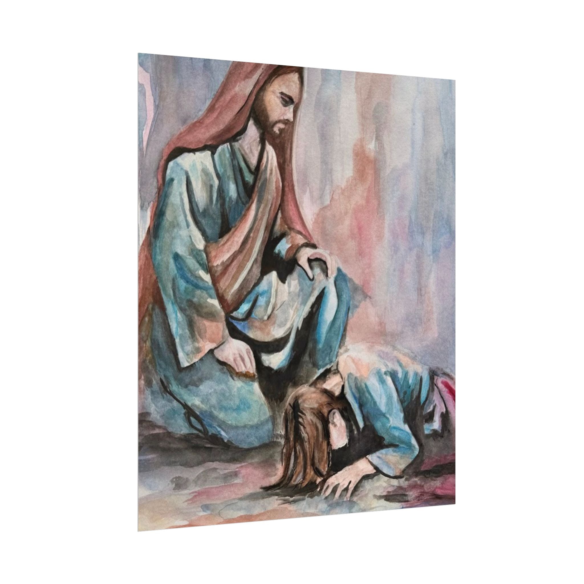 Copy of Still, He Stands | Textured Matte Wall Art