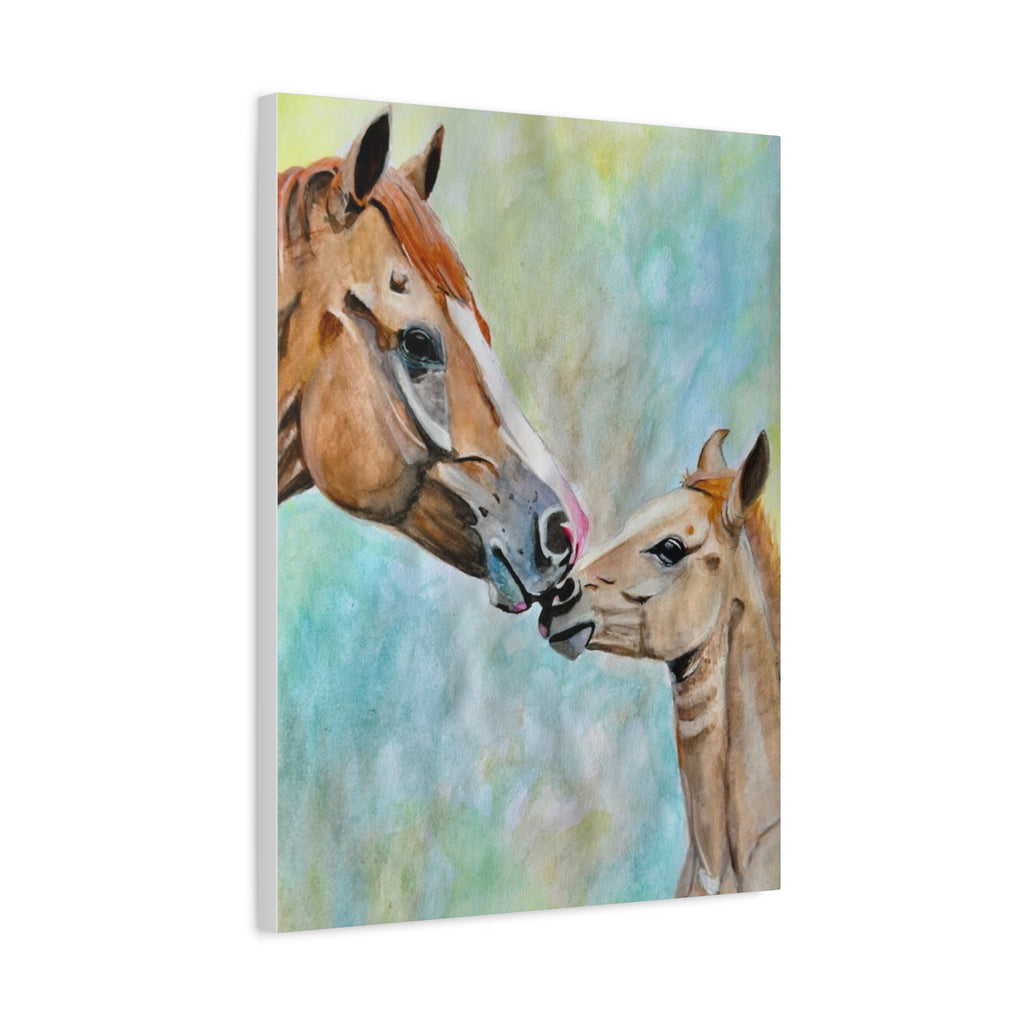 Mare and Foal | Canvas Print