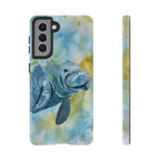 The Manatee | Watercolor Protective Phone Case