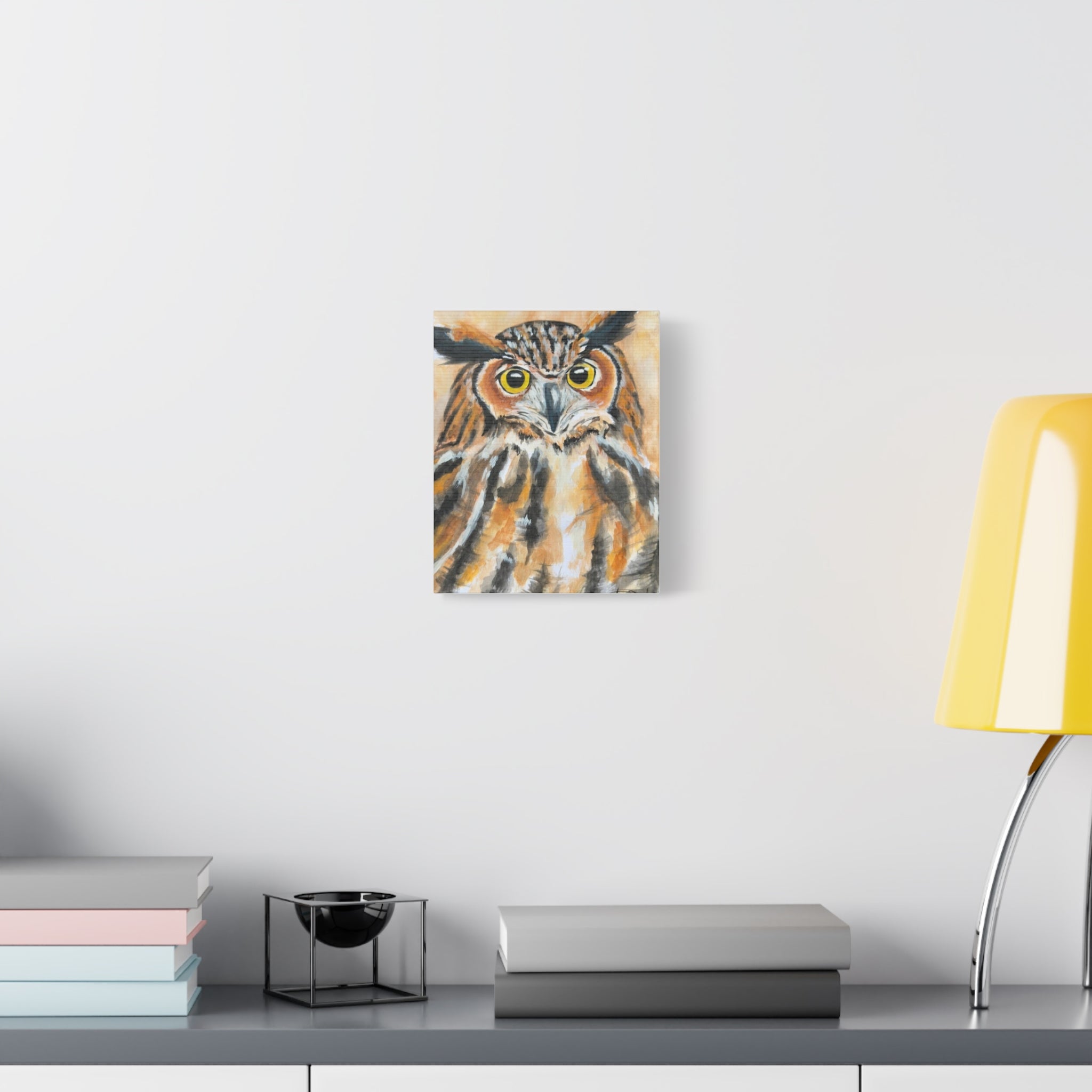 The Horned Owl | Canvas Print