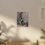 Copy of Still, He Stands | Textured Matte Wall Art