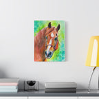 Chestnut Horse | Canvas Print