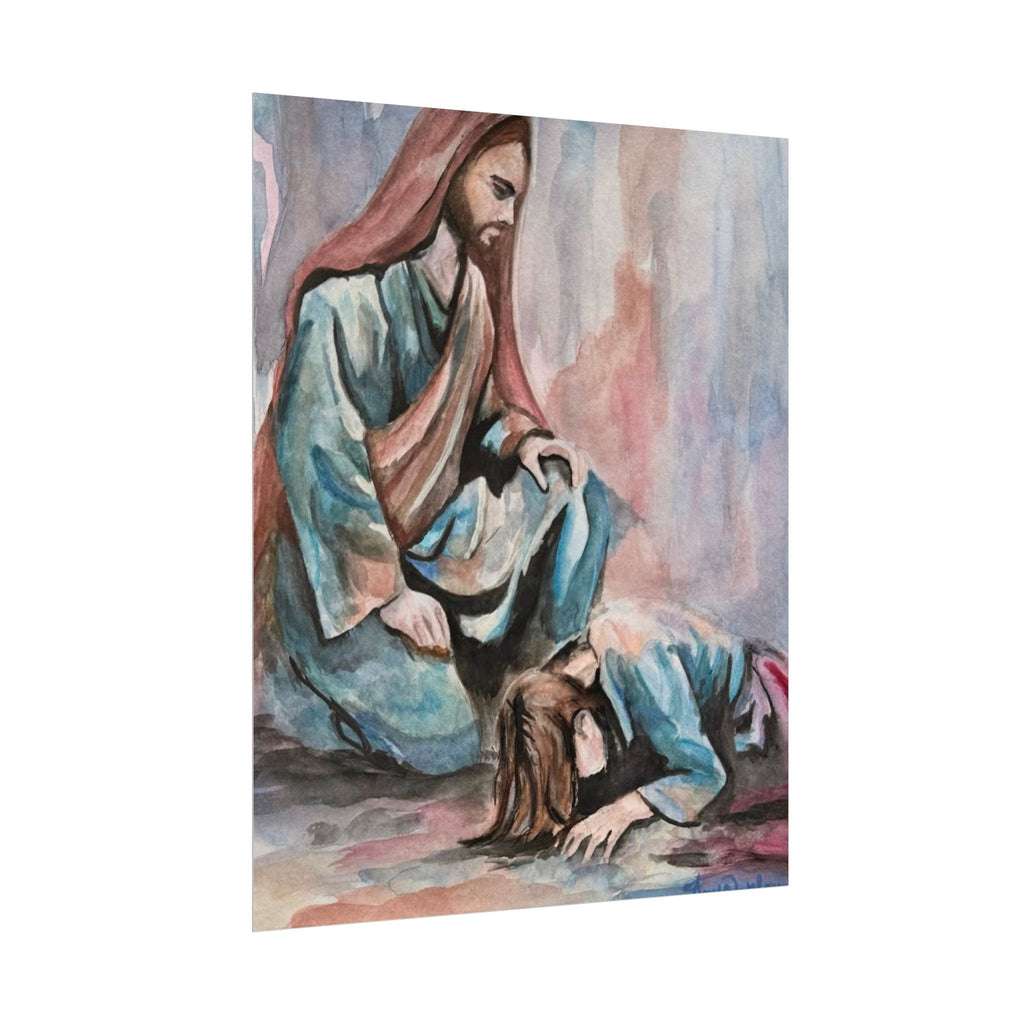 Copy of Still, He Stands | Textured Matte Wall Art