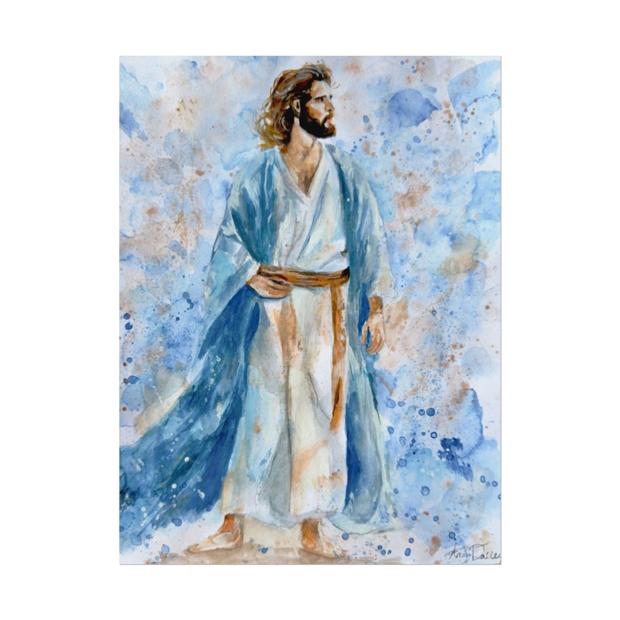 Still, He Stands | Textured Matte Wall Art