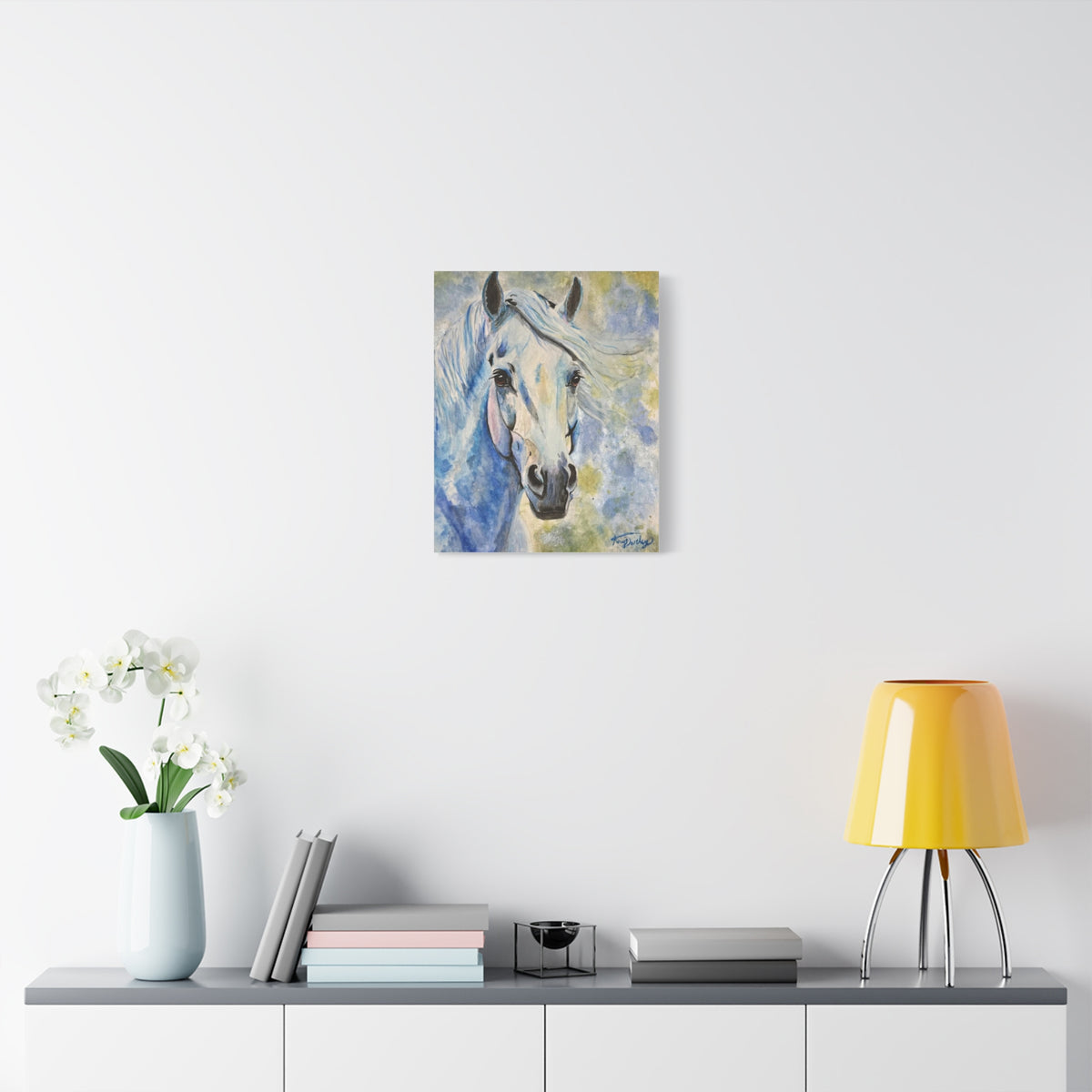 The Blue Horse | Canvas Print