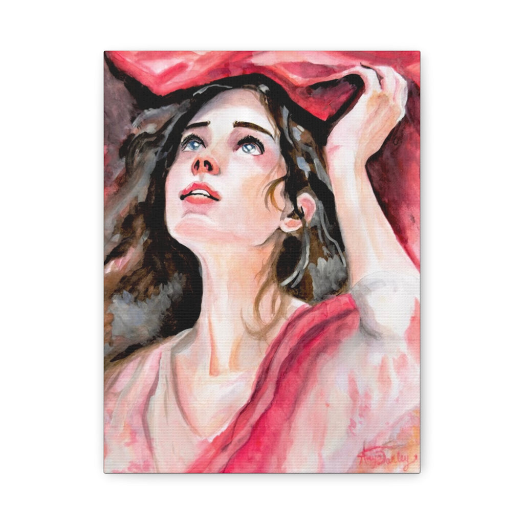 Red Veil | Canvas Print