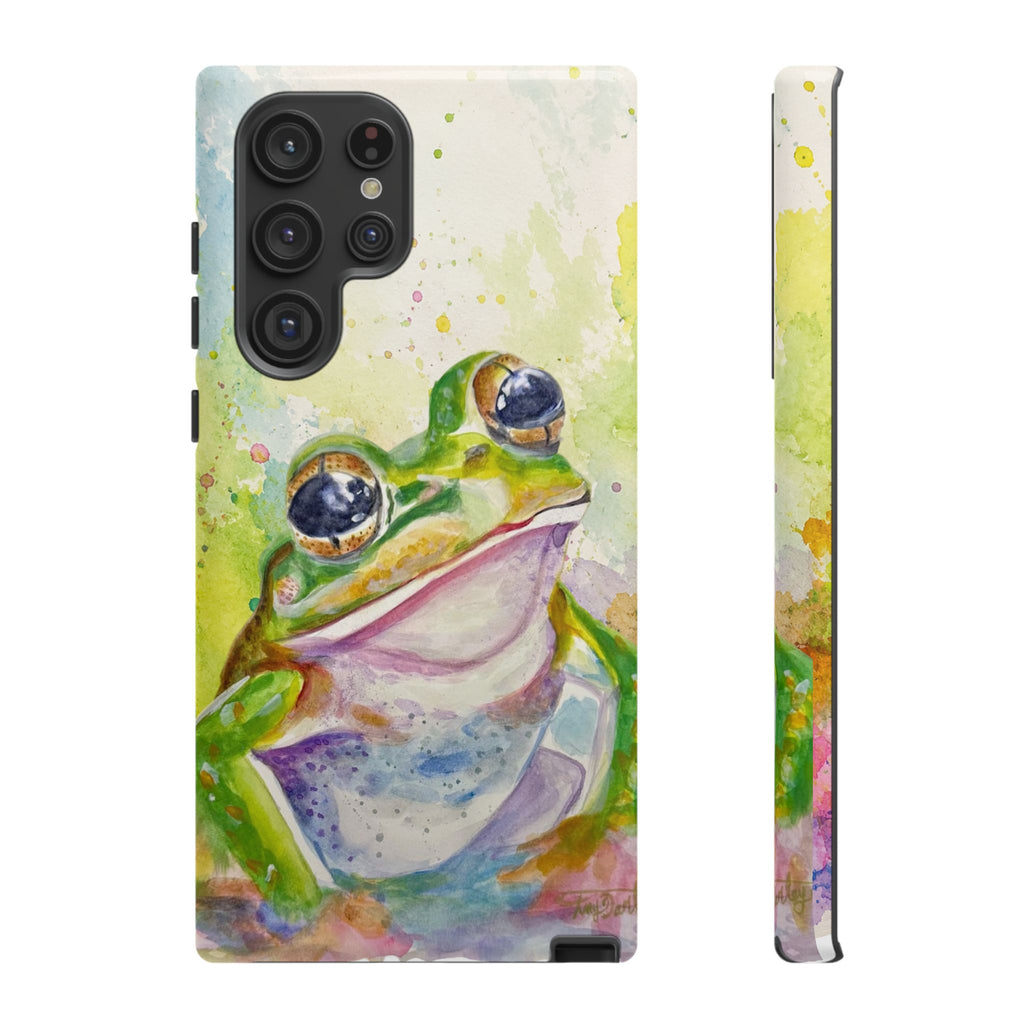 The Frog | Watercolor Protective Phone Case